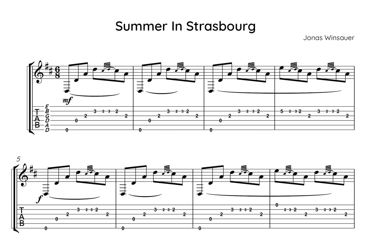 Summer In Strasbourg